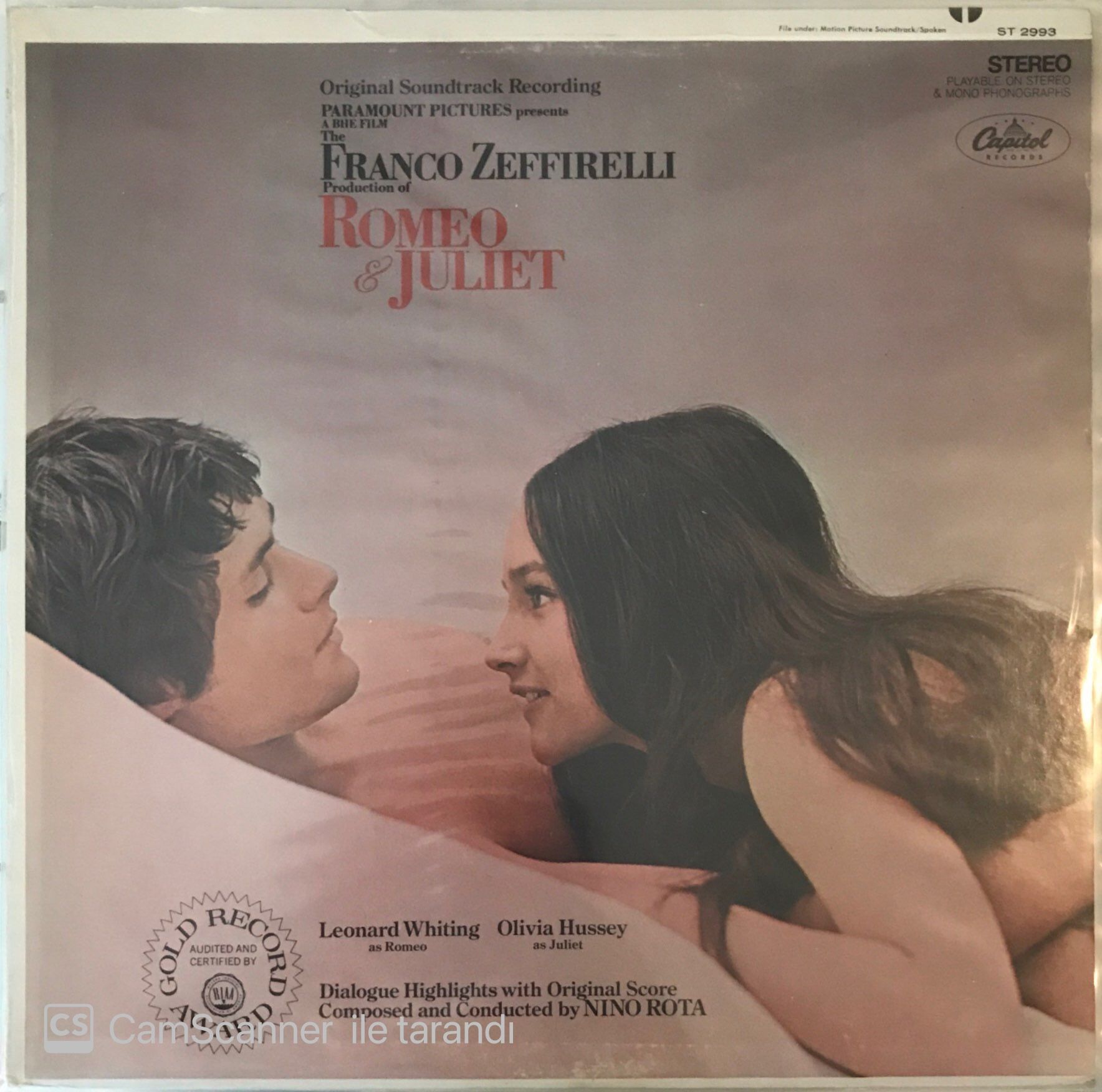 Romeo And Juliet From The Soundtrack LP