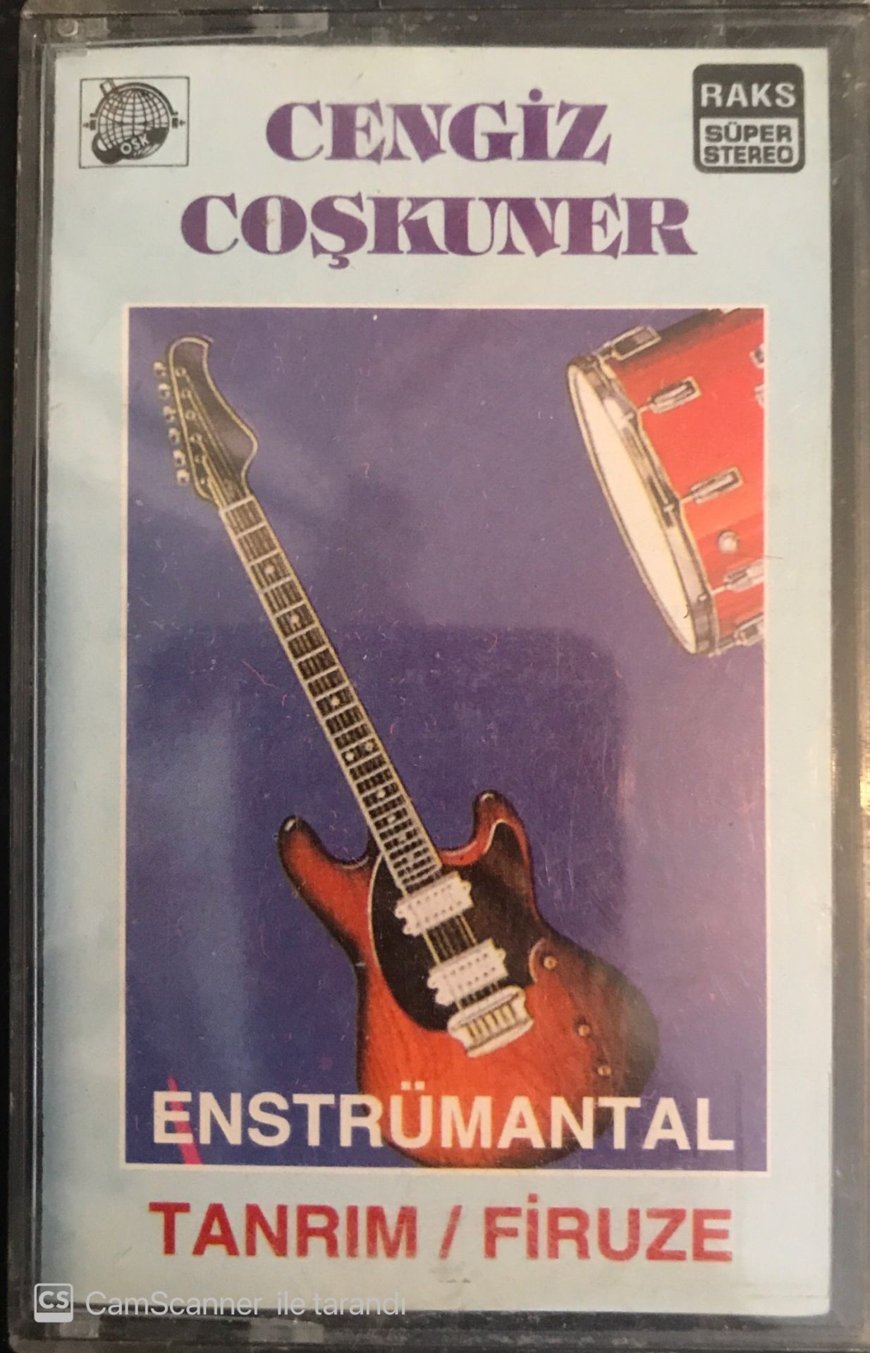 Cengiz Coşkuner - Enstrümental - Tanrım / Firuze  KASET