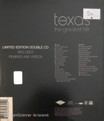 Texas The Greatest Hits CD