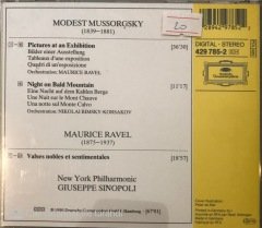 Mussorgsky - Ravel : Bilder Einer Ausstellung U.A. New York Philharmonic / Sinopoli CD