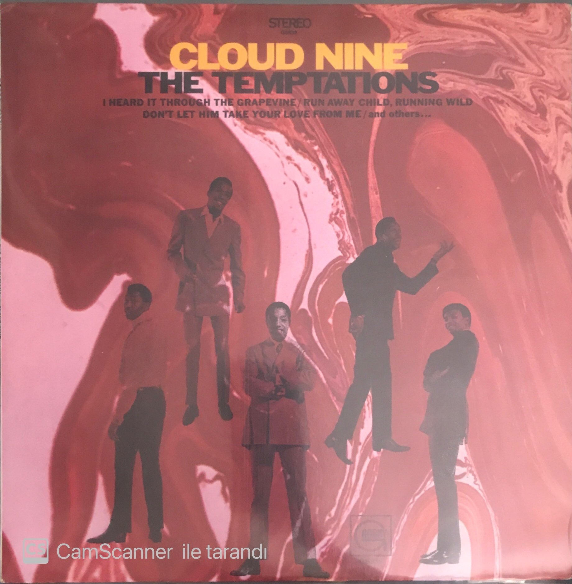 The Temptations Cloud Nine LP