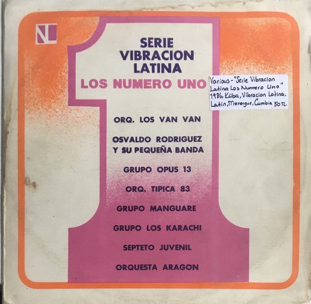 Serie Vibracion Latina Los Numero Uno LP