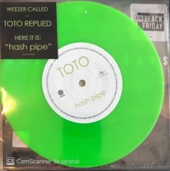 Toto - Hash Pipe 45lik (Yeşil Renkli Şeffaf Kabında)