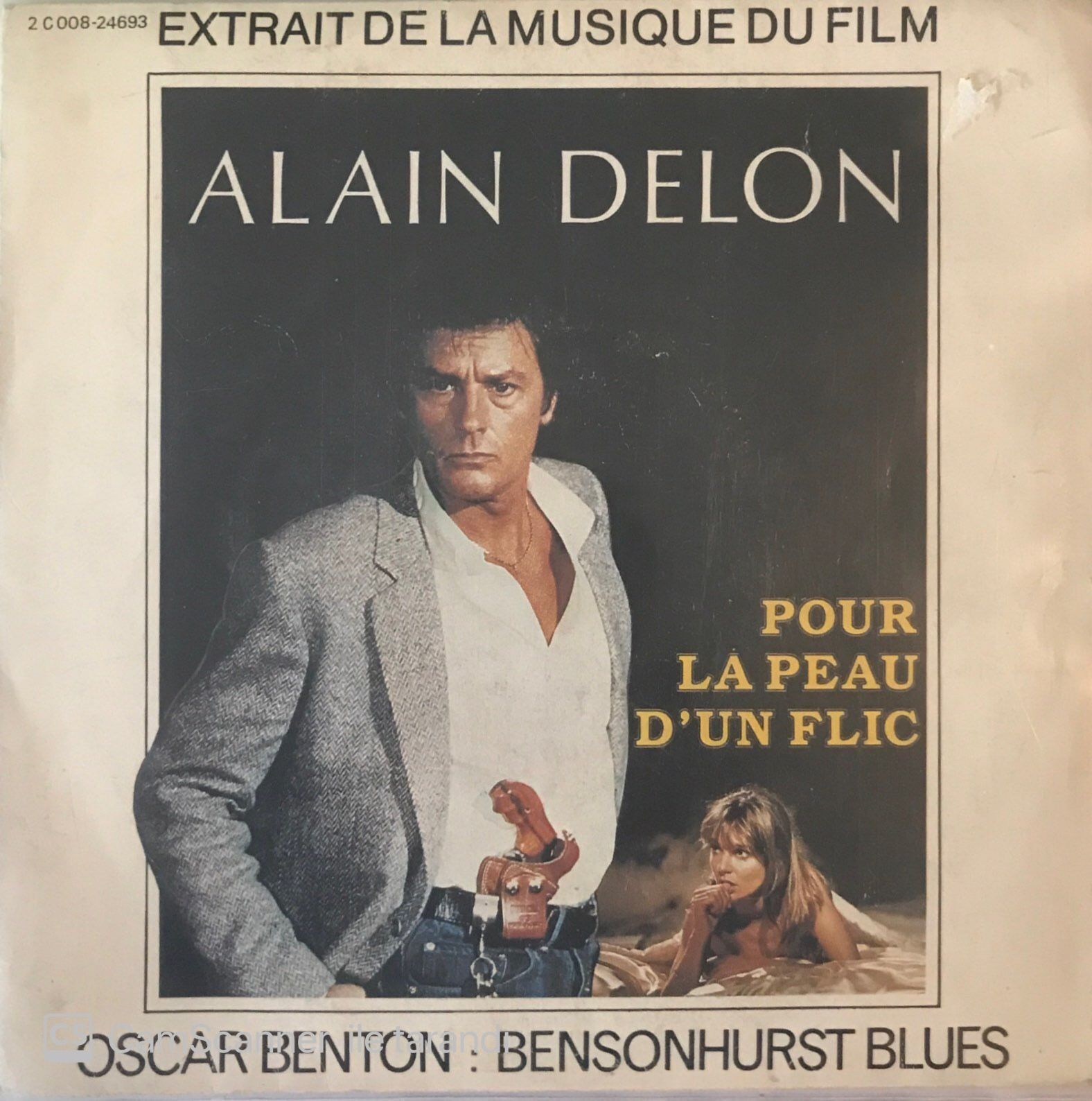 Alaın Delon - Pour La Peau D'un Flıc 45lik