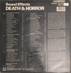 Sound Effects Death & Horror LP