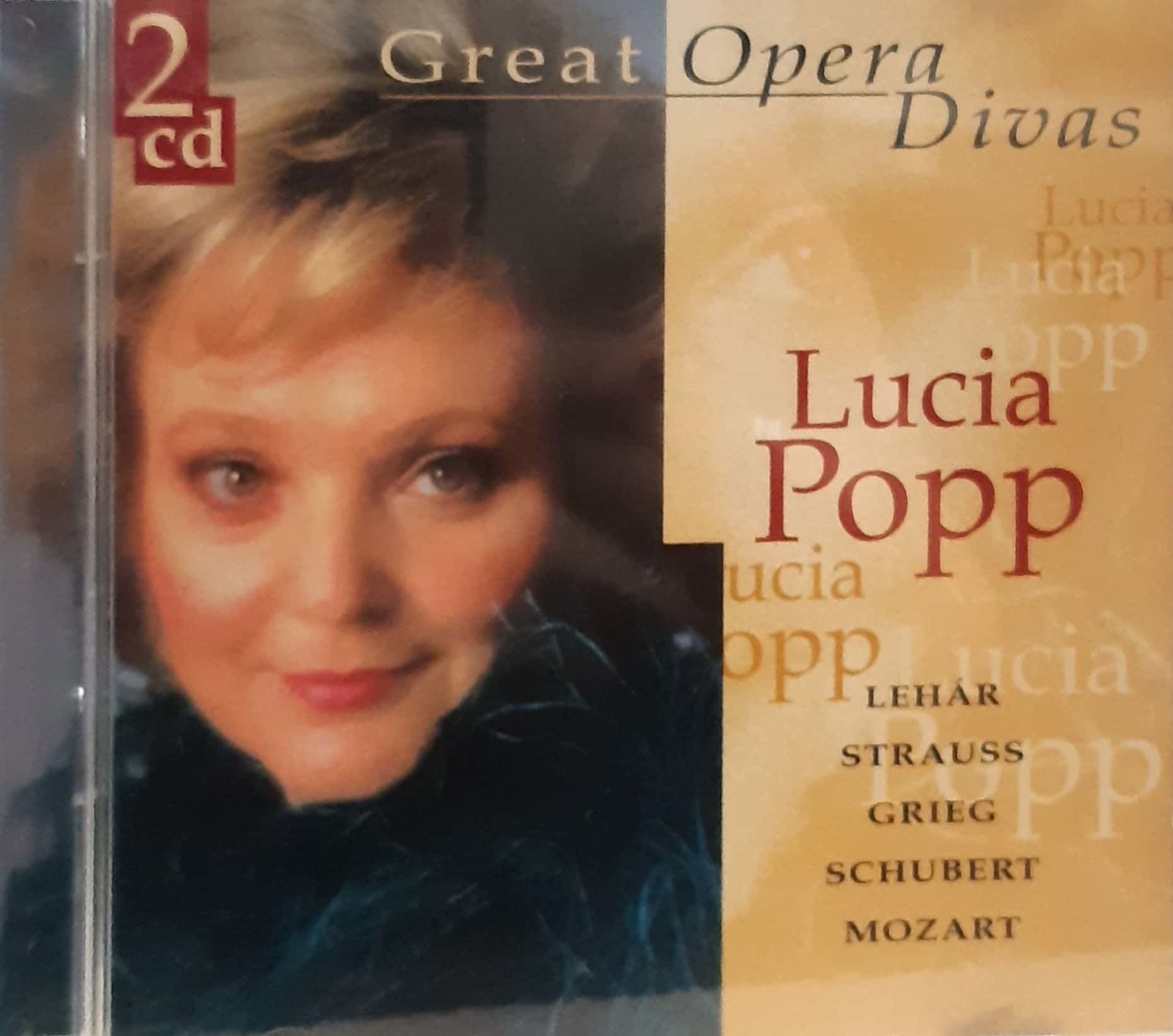 Great Opera Divas Lucia Popp 2 Discs CD