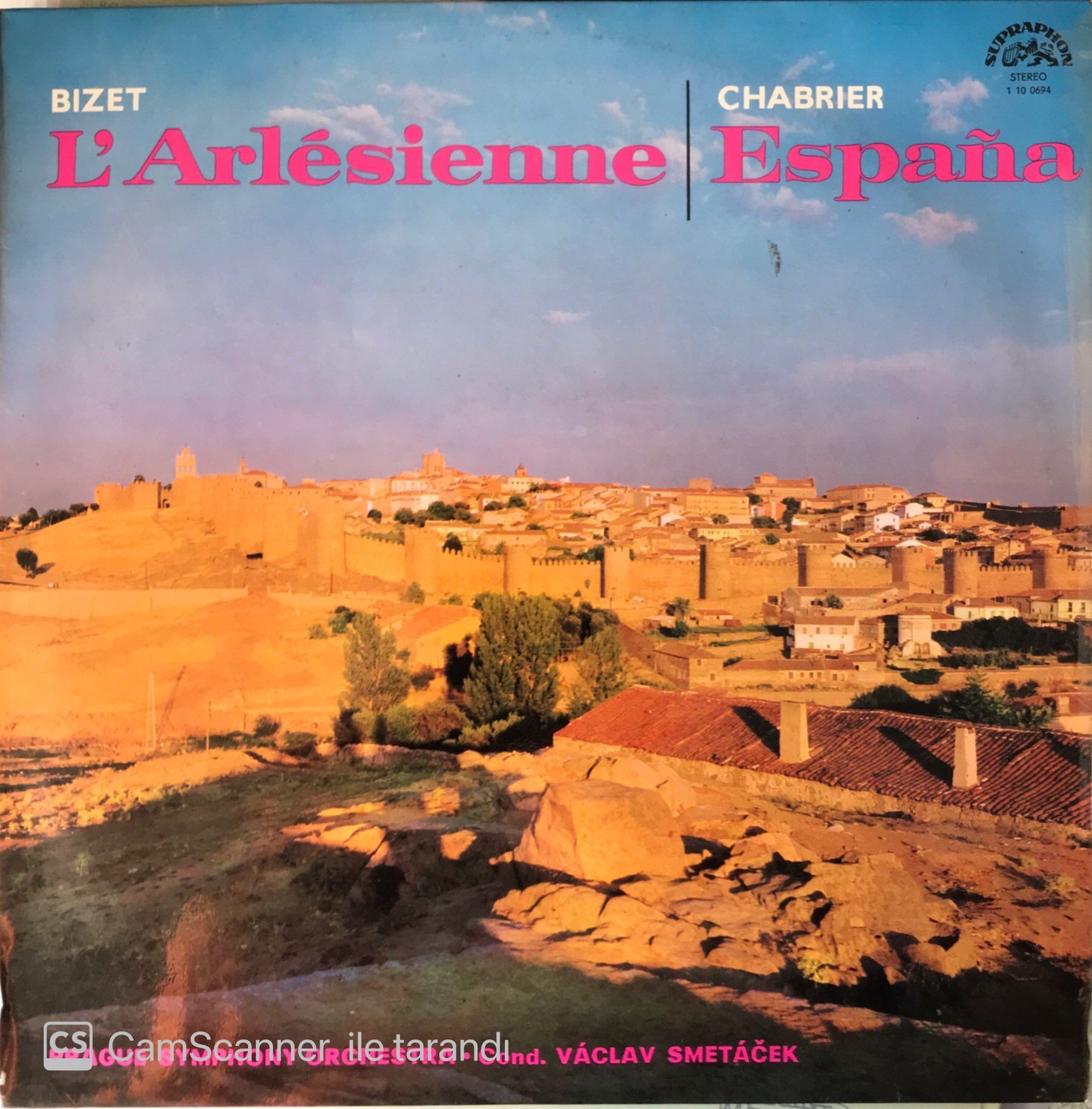 Chabrier: Espana - Bizet: L'arlesienne LP