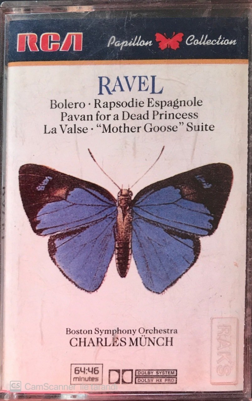 Ravel Charles Münch KASET