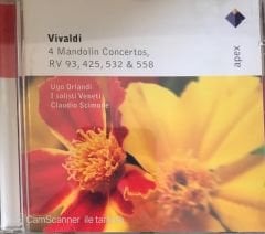 Vivaldi 4 Mandolin Concertos CD