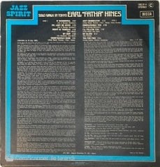 Earl Fatha Hines Solo Walk In Tokyo LP