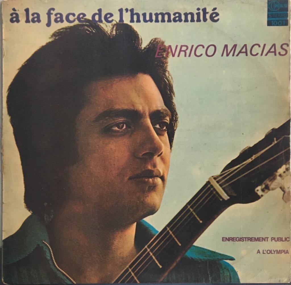 Enrico Macias A La Face De L'Humanite LP