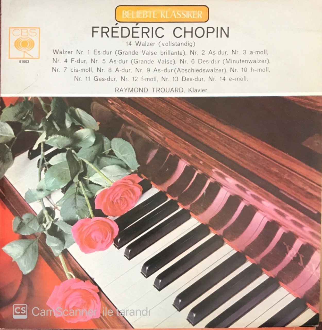 Frederic Chopin 14 Walzer LP