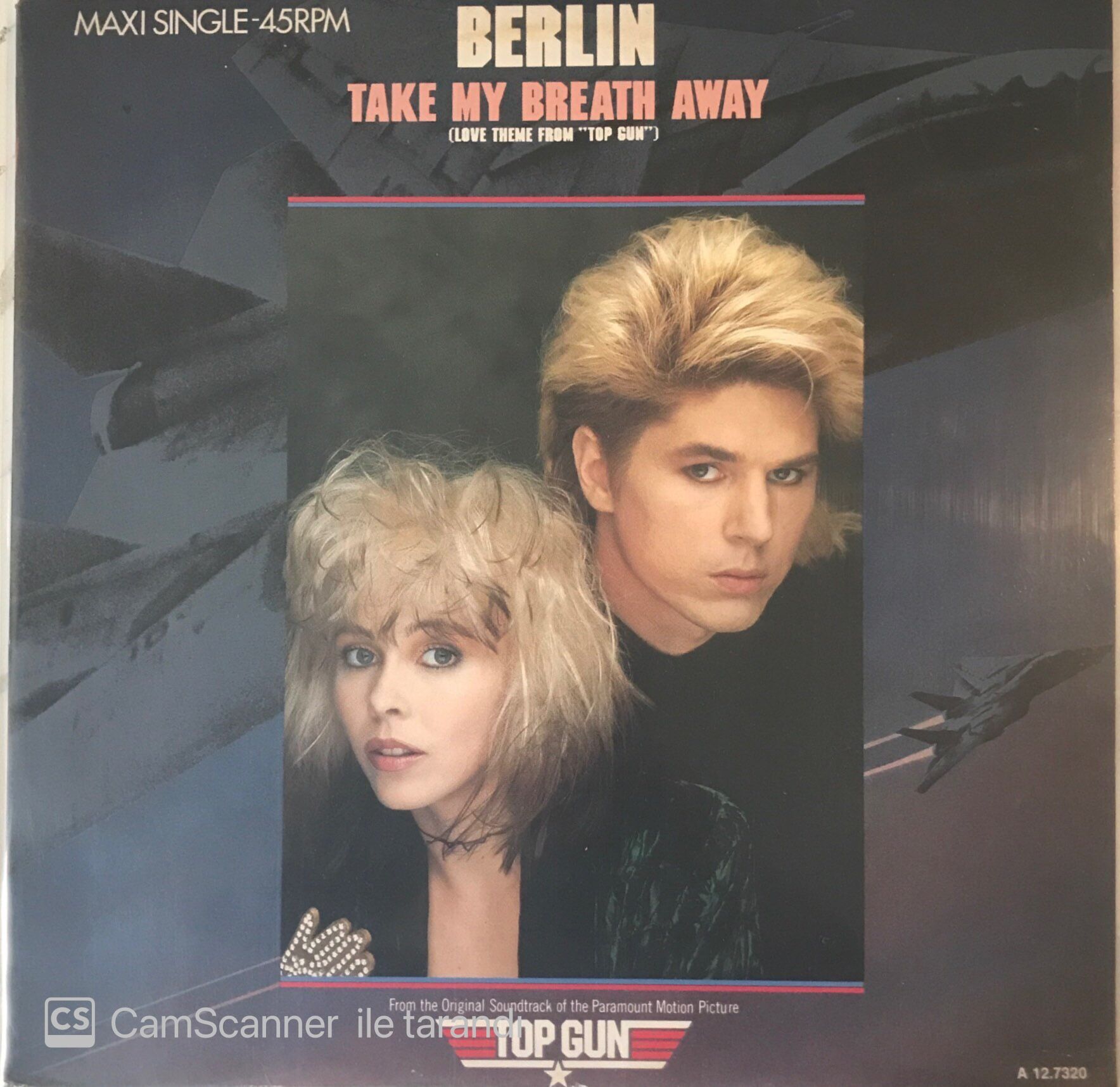 Berlin Take My Breath Away Maxi Single LP