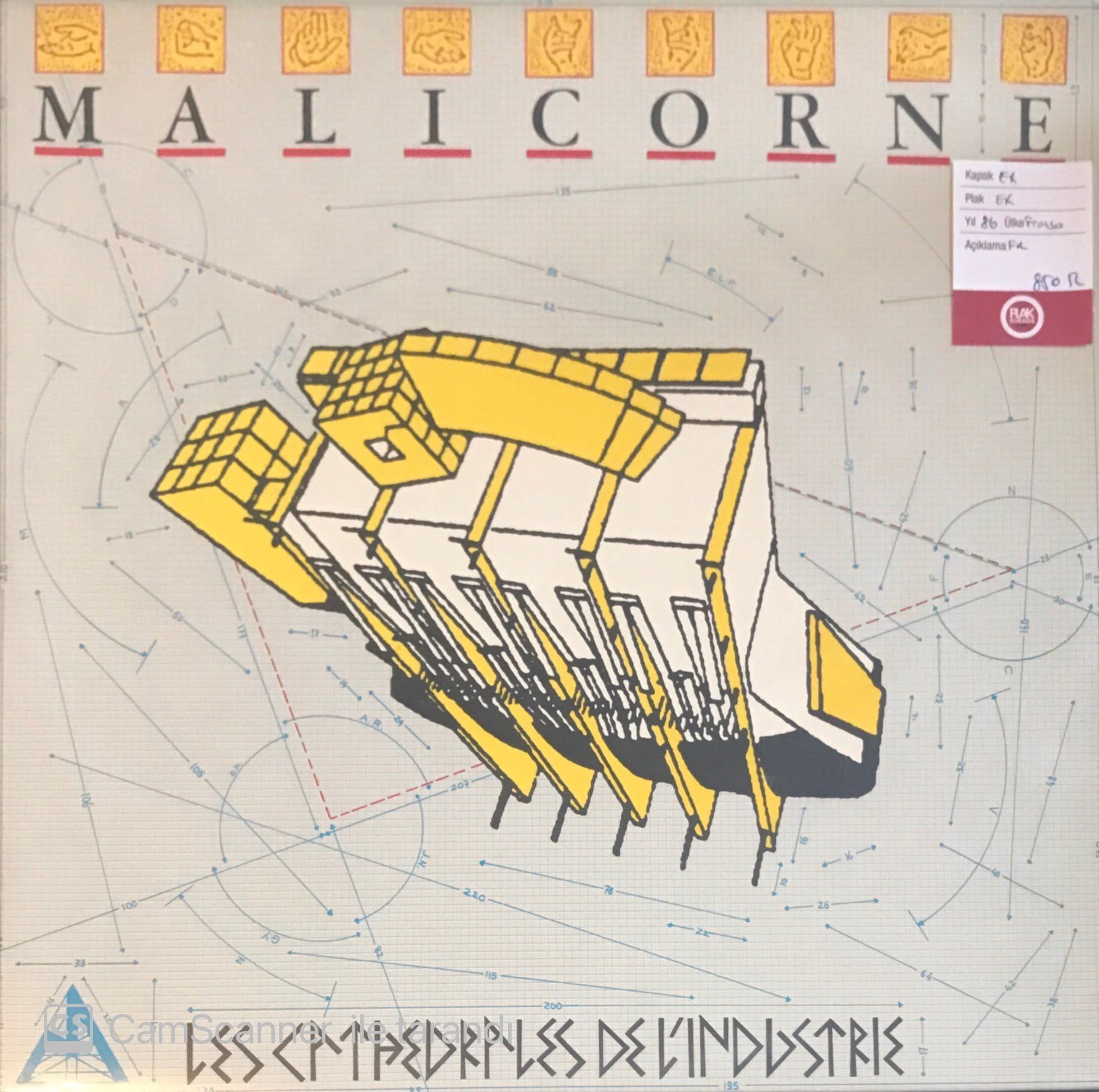 Malicorne - Les Cathedrales De L'industrie LP