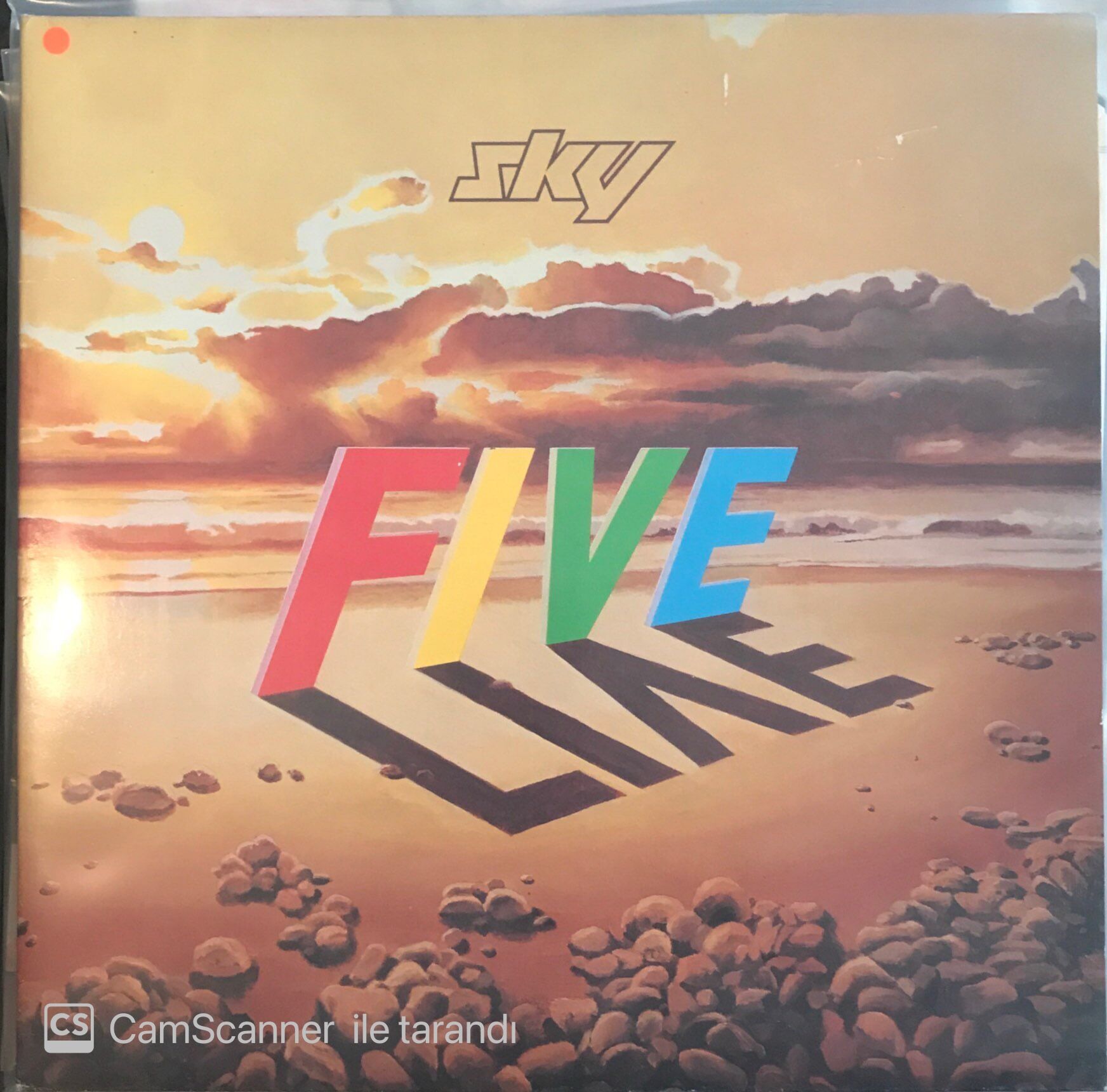 Sky - Five Live Double LP