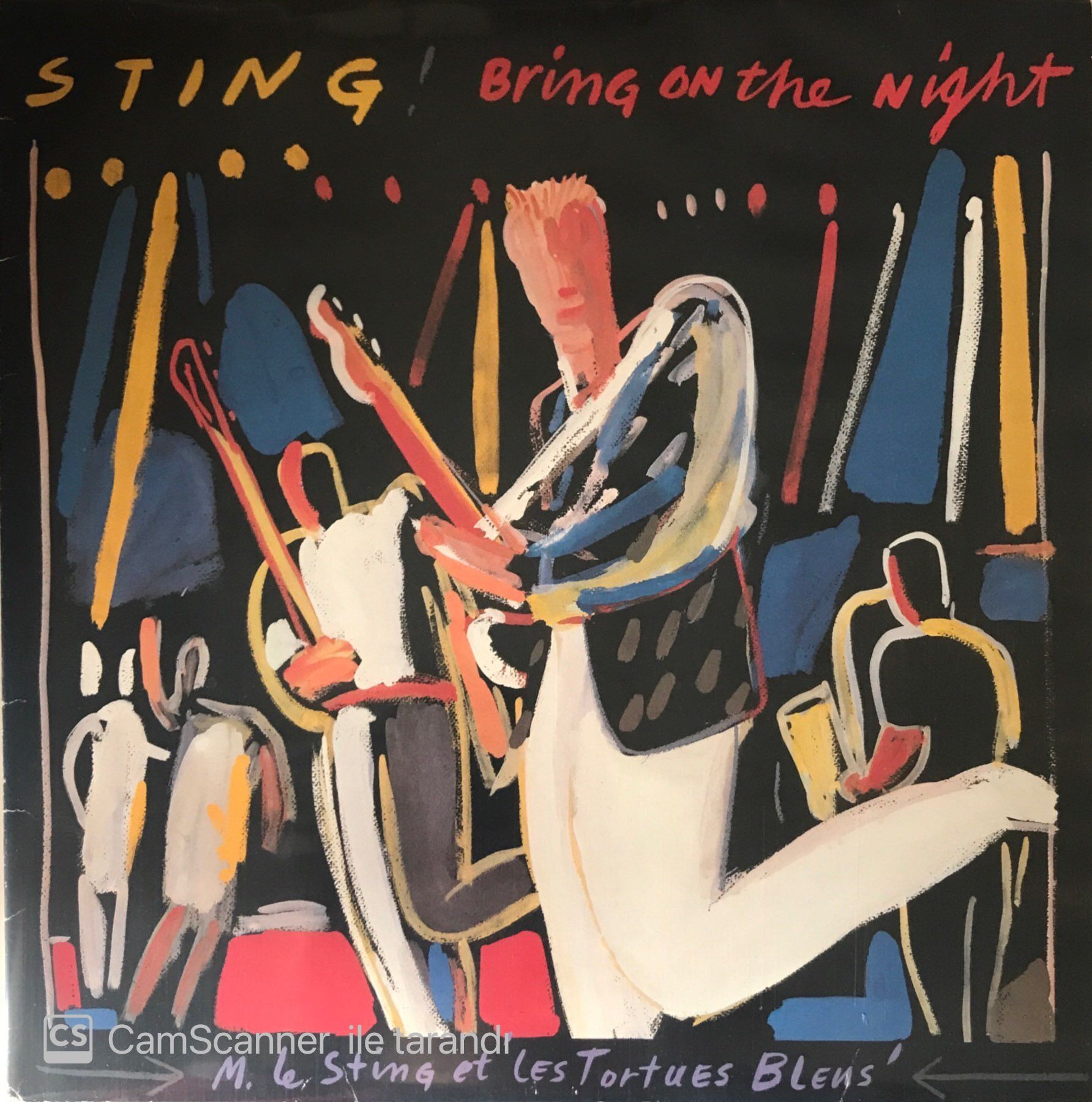 Sting Bring On The Night Double LP