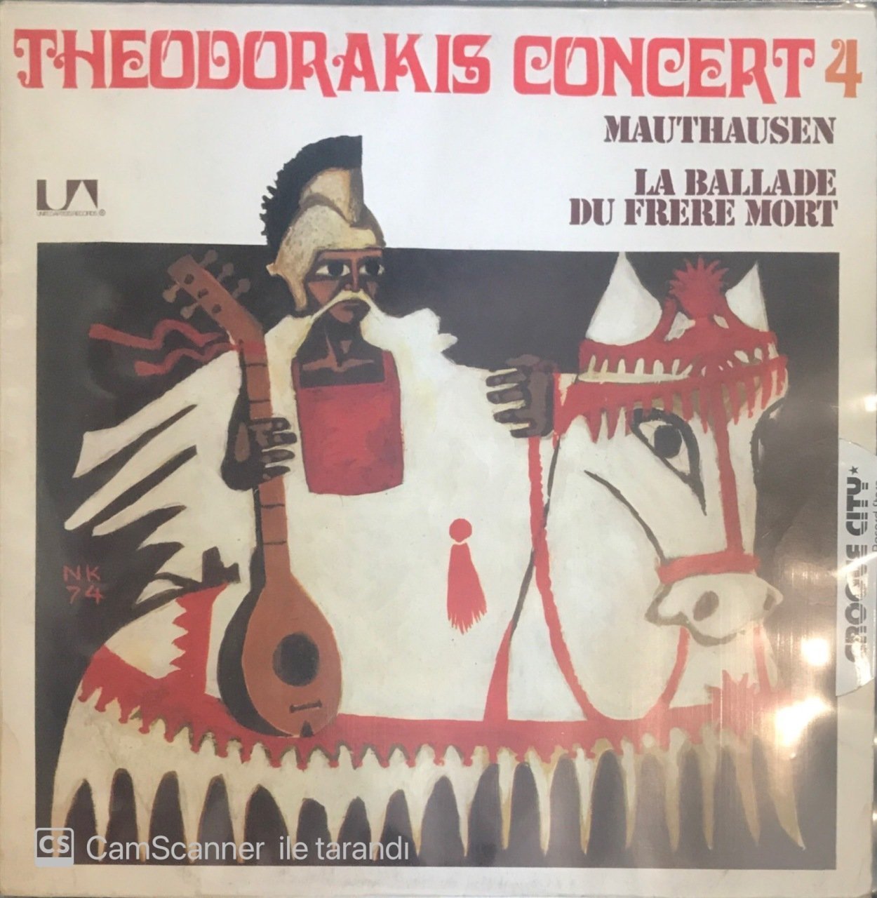 Theodorakis Concert 4 LP