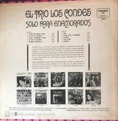 Solo Para Enamorados - El Trio Los Condes LP