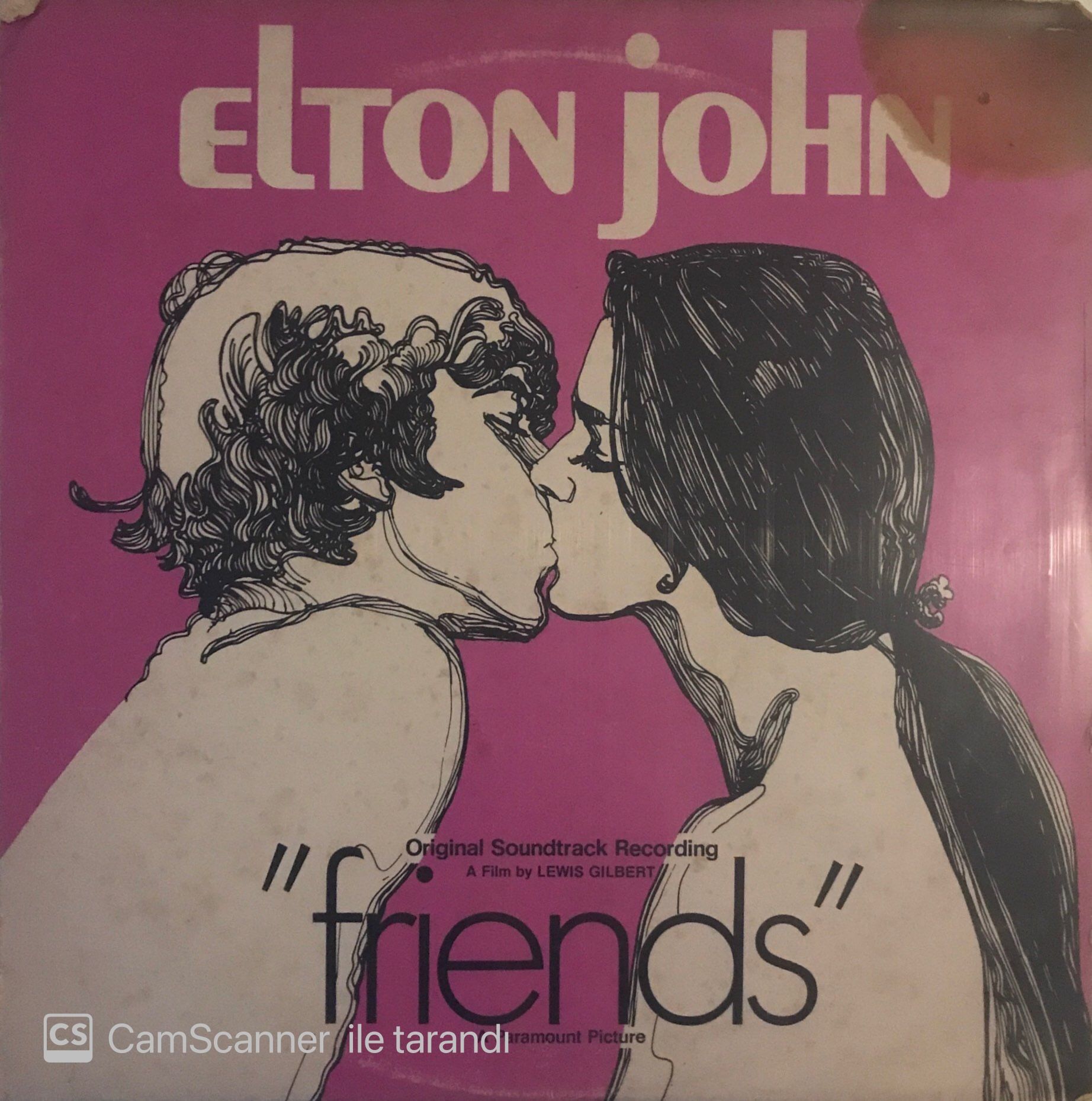 Elton John Friends Soundtrack LP