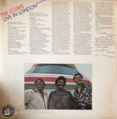 The O'jays - Live In London LP