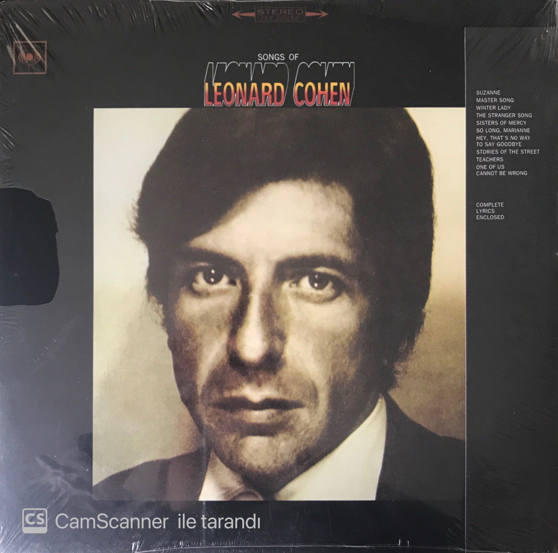 The Songs Of Leonard Cohen LP