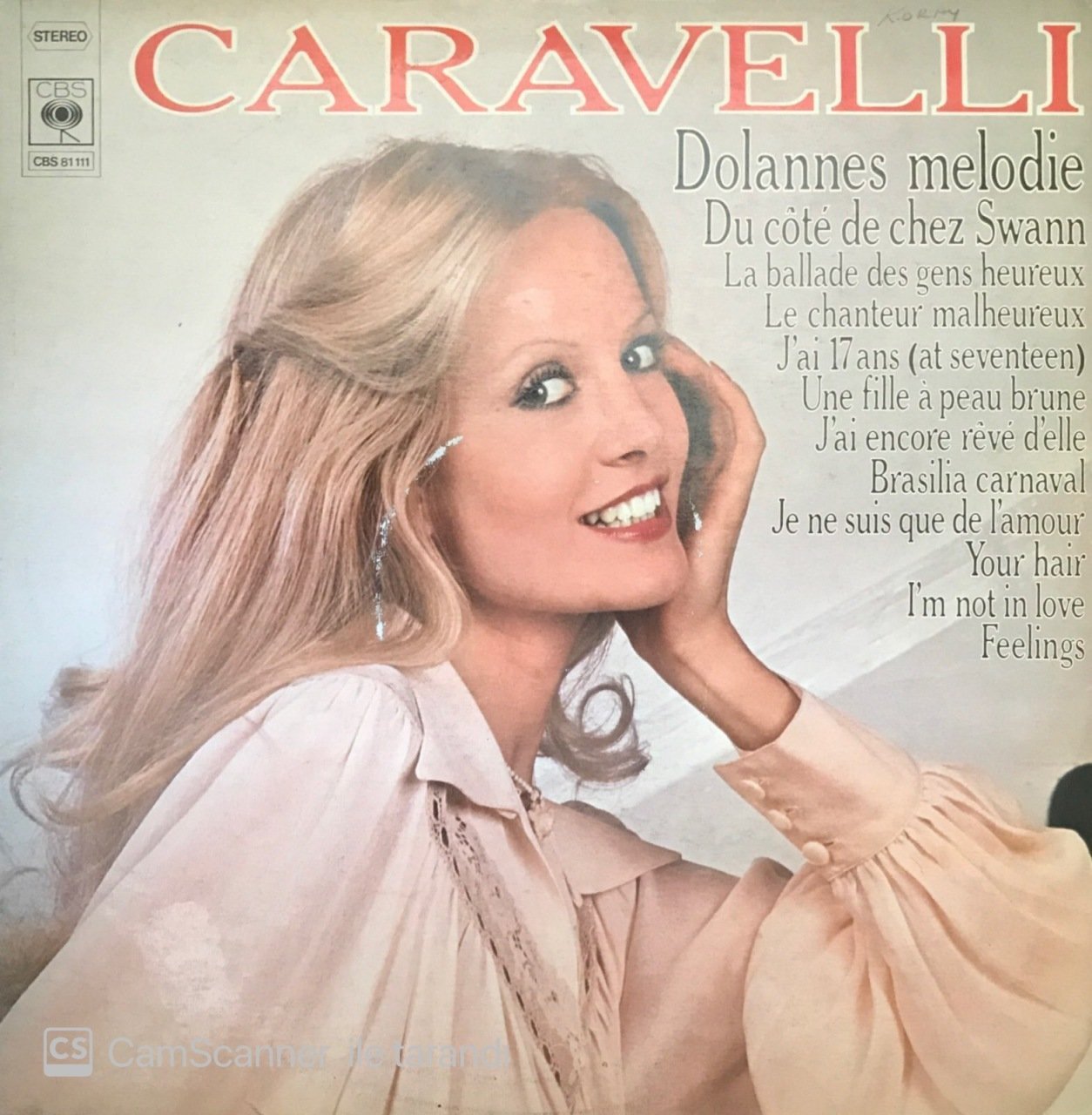 Caravelli Dolannes Melodie LP