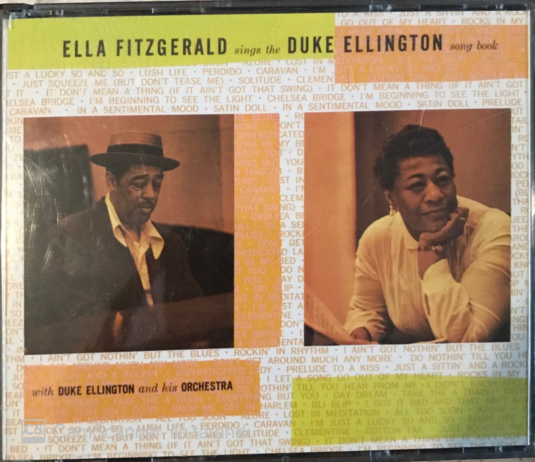 Ella Fitzgerald Sings The Duke Ellington Song Book With Duke Ellington And His Orchestra 3 CD 1 DVD