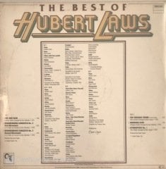 The Best Of Hubert Laws LP