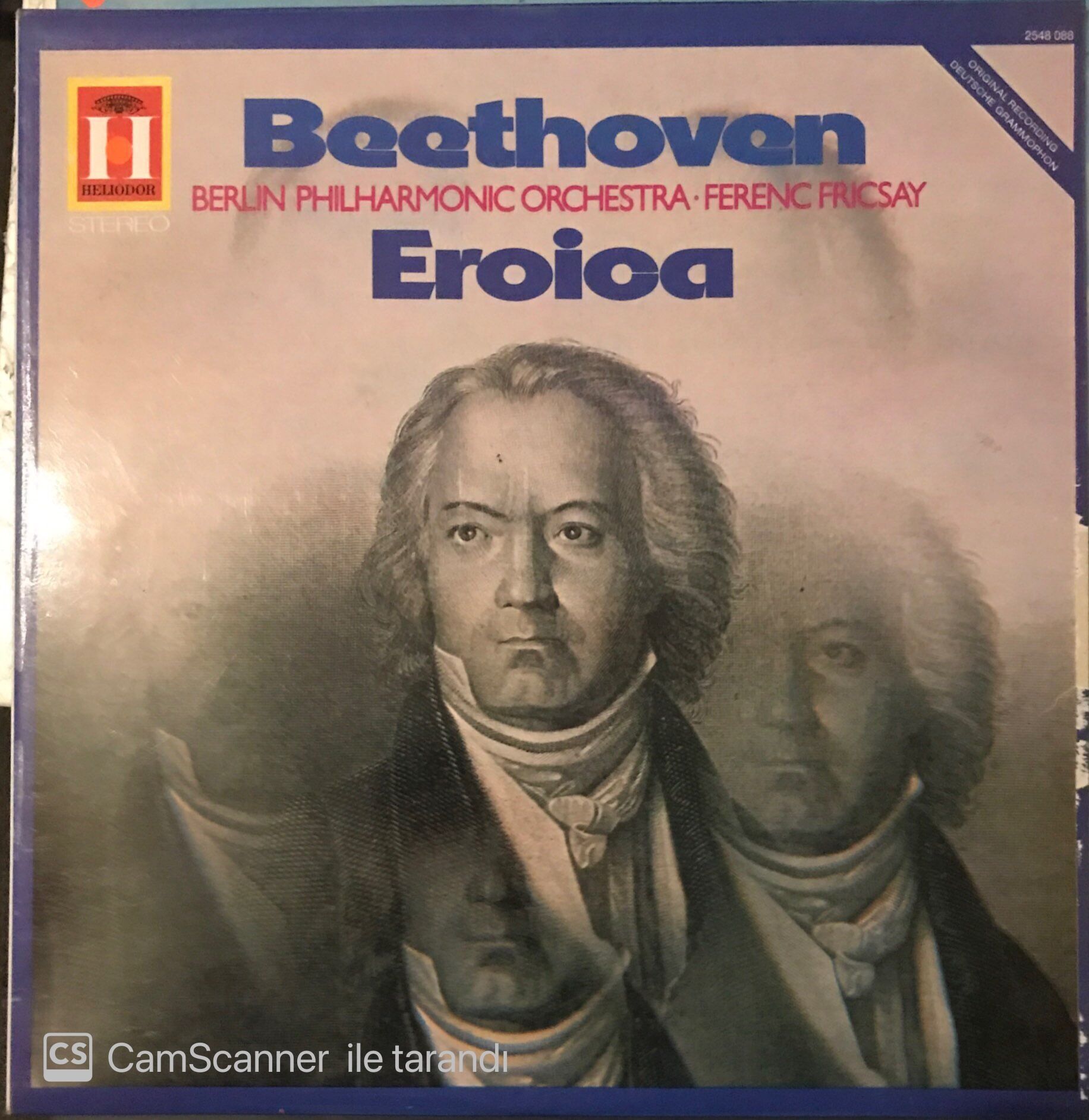 Beethoven - Berlin Philharmonic Orchestra: Ferenc Fricsay Eroica LP