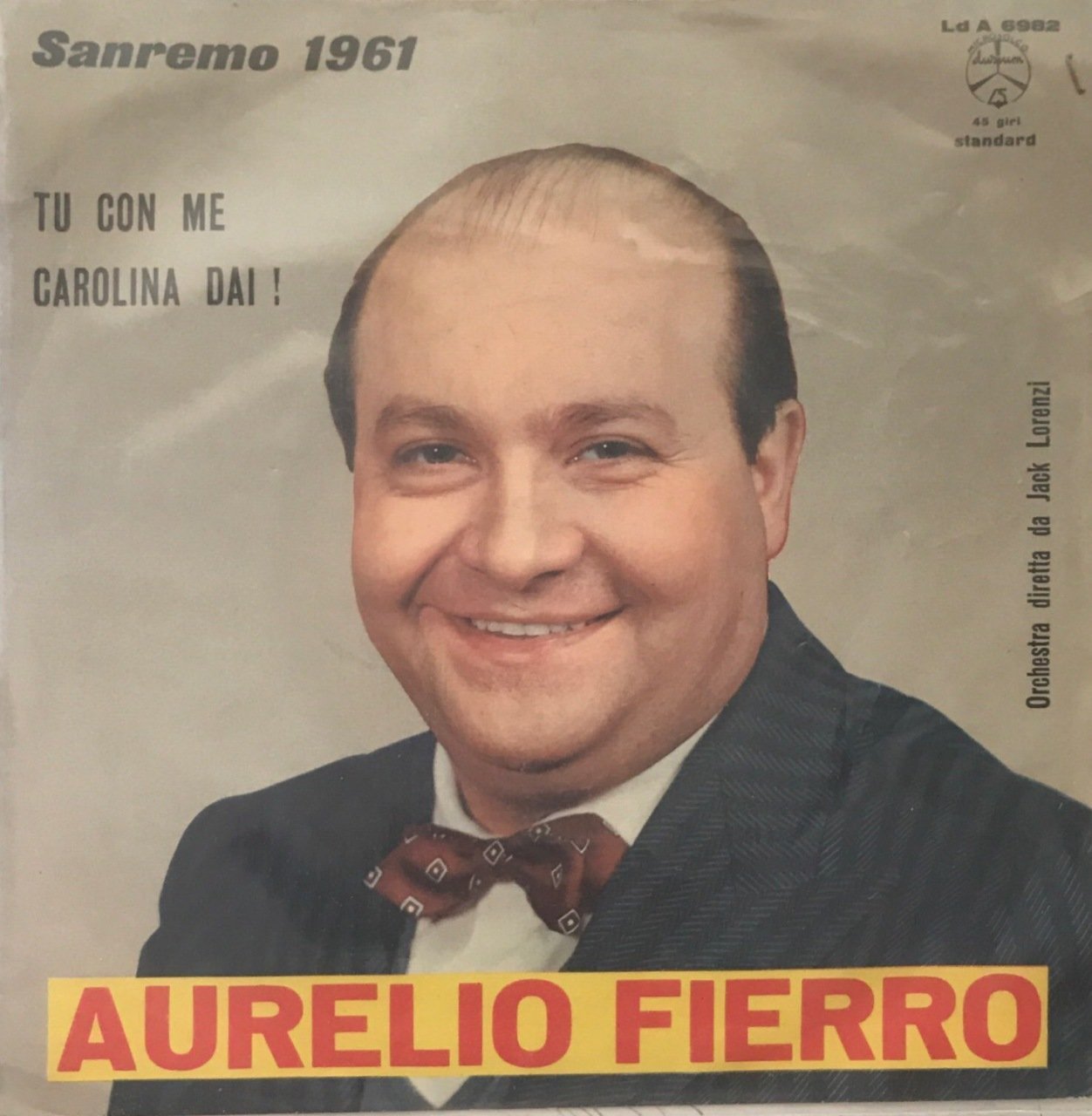 Aurelio Fierro Tu Con Me 45lik