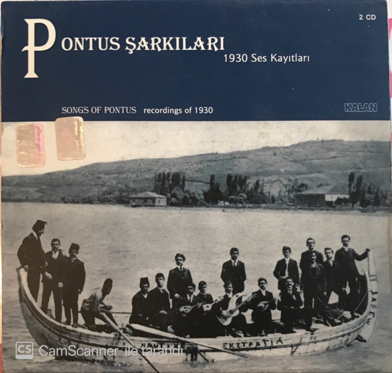 Pontus Şarkıları 1930 Ses Kayıtları 2'li CD