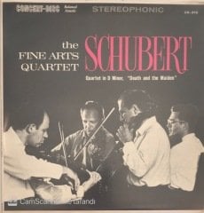 The Fine Arts Quartet Schubert LP