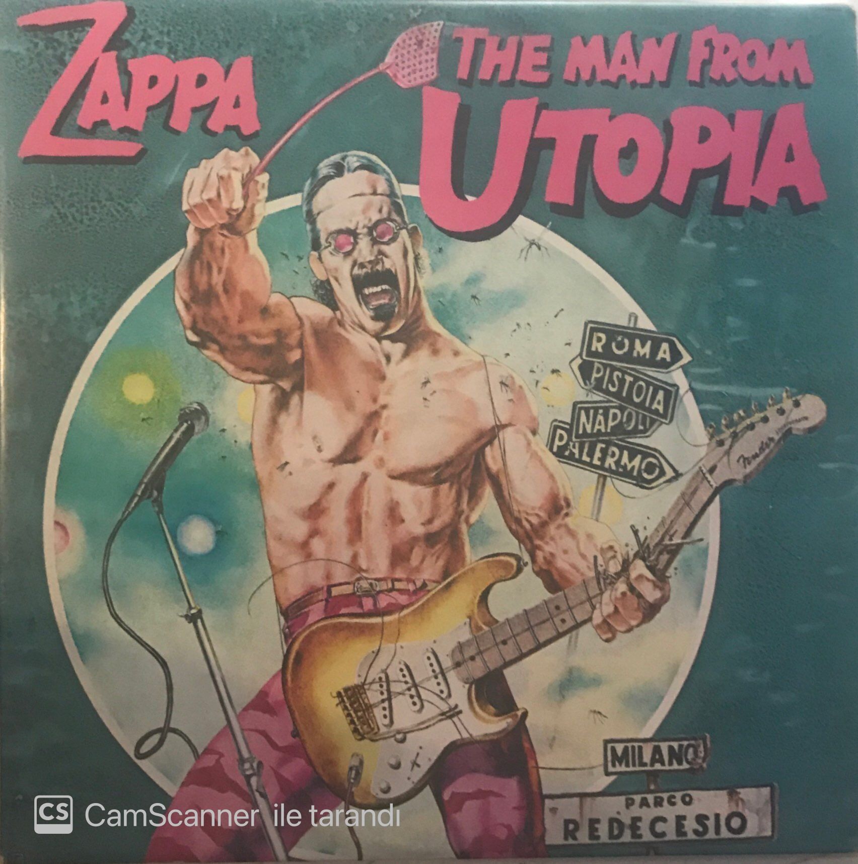 Frank Zappa The Man From Utopia LP