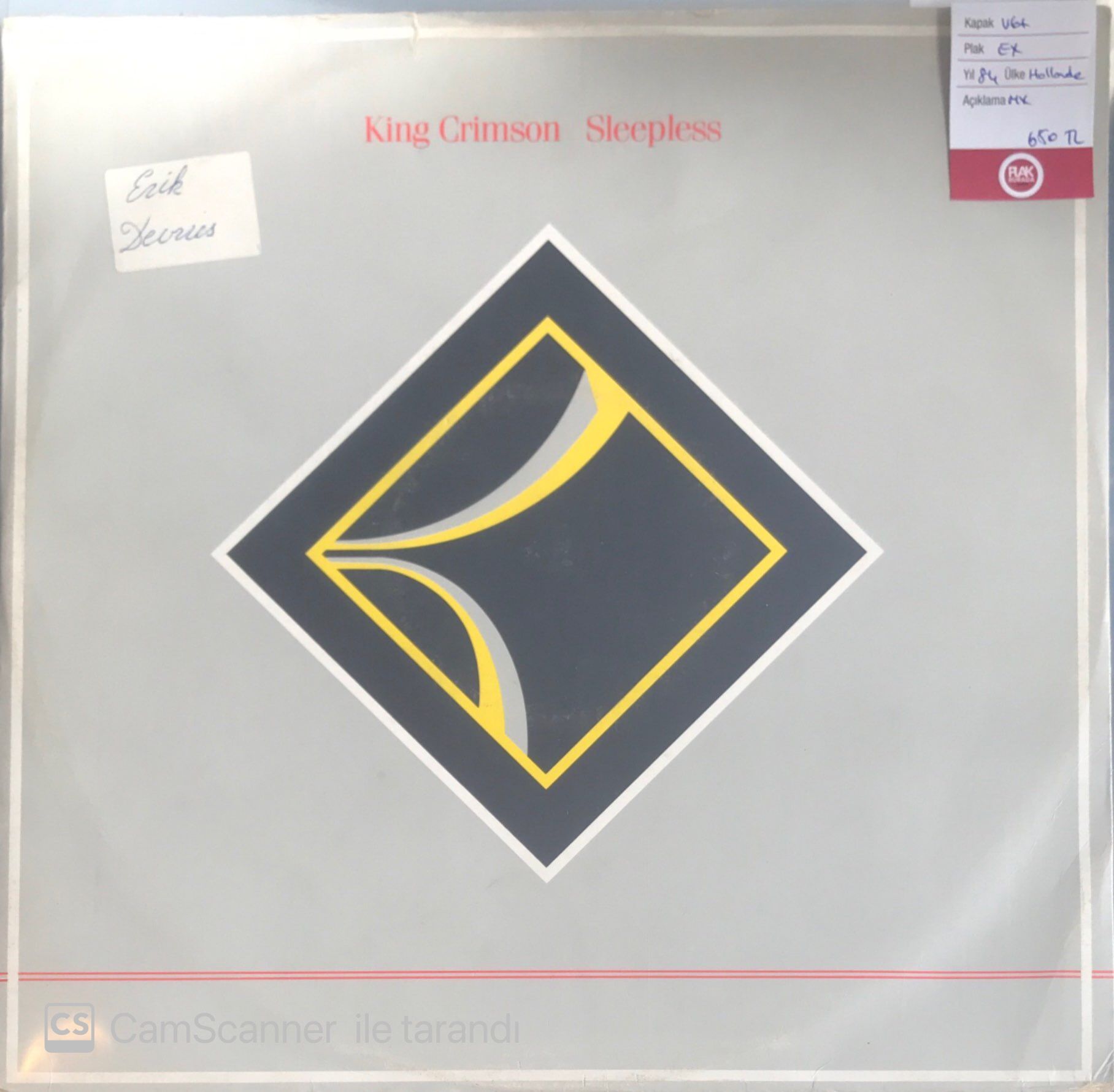 King Crimson - Sleepless MAXİ