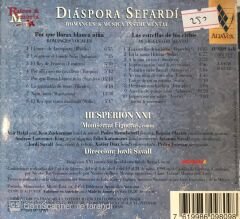 Diaspora Sefardi Romances & Musica Instrumental Hesperion XXI 2 CD