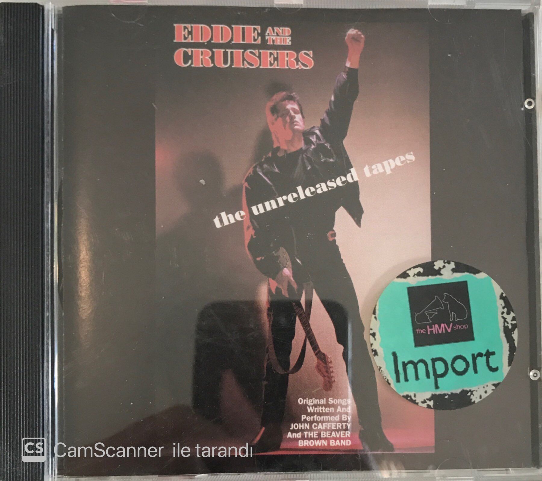 Eddie And The Cruisers - The Unreleased Tapes CD