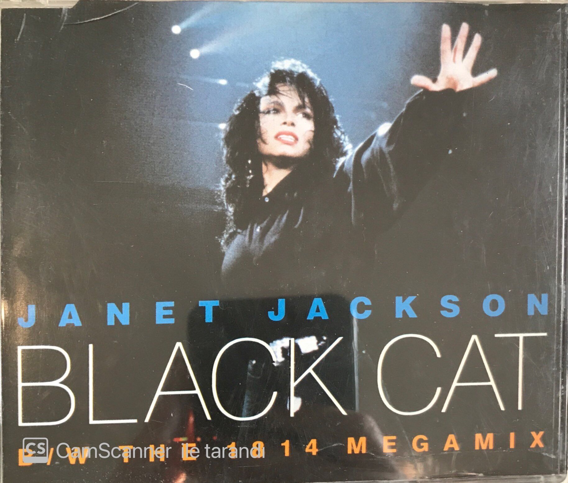 Janet Jackson - Black Cat B/ W The 1814 Megamix CD