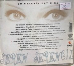 Selen Serengil Bu Gecenin Hatırına CD