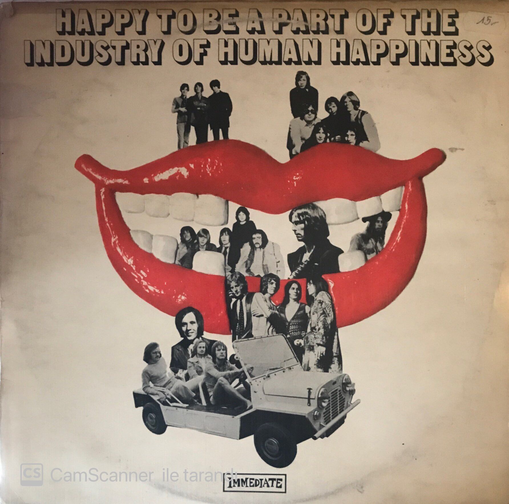 Happy To Be A Part Of The Industry Of Human Happıness LP