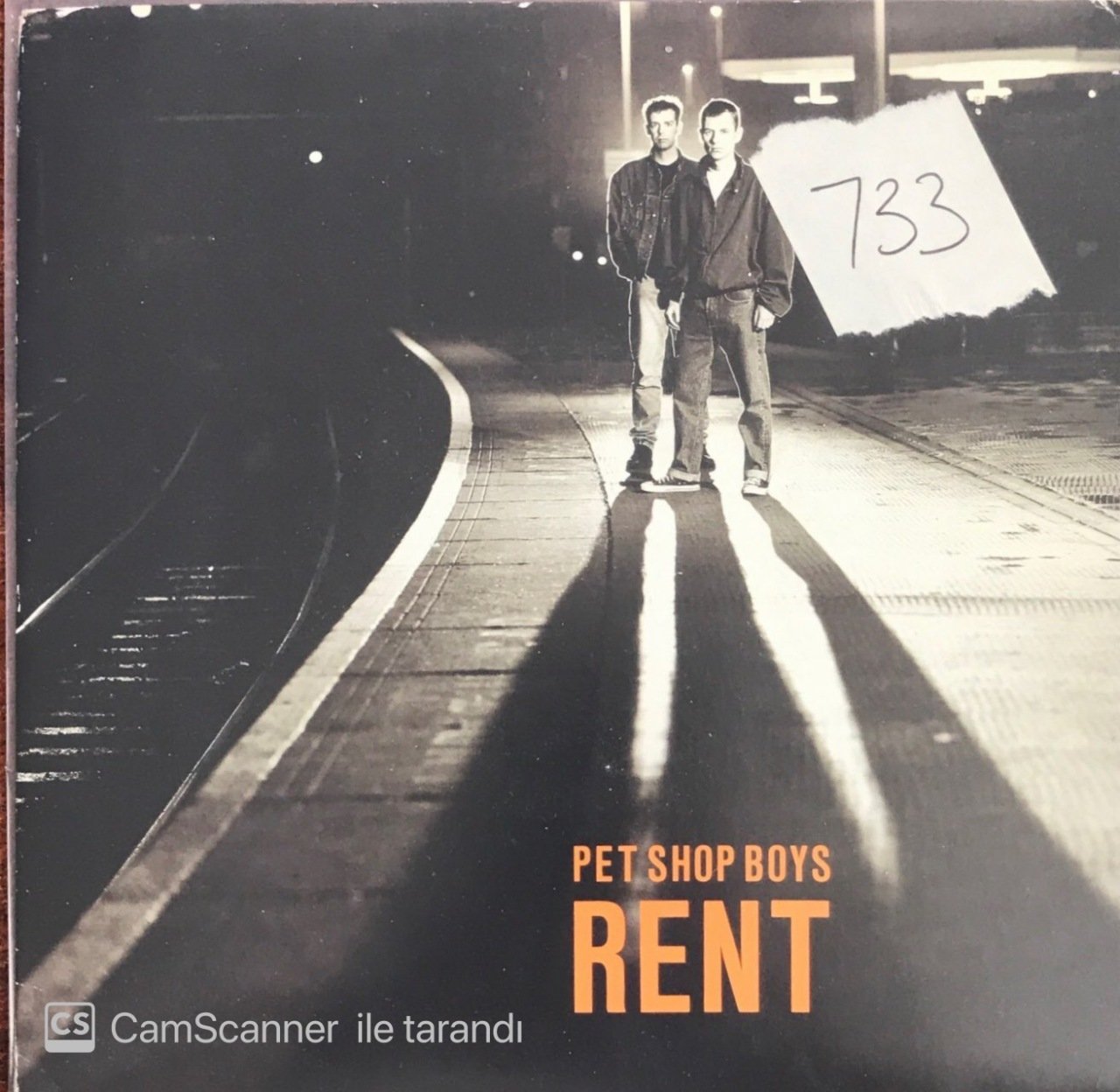 Pet Shop Boys Rent 45lik