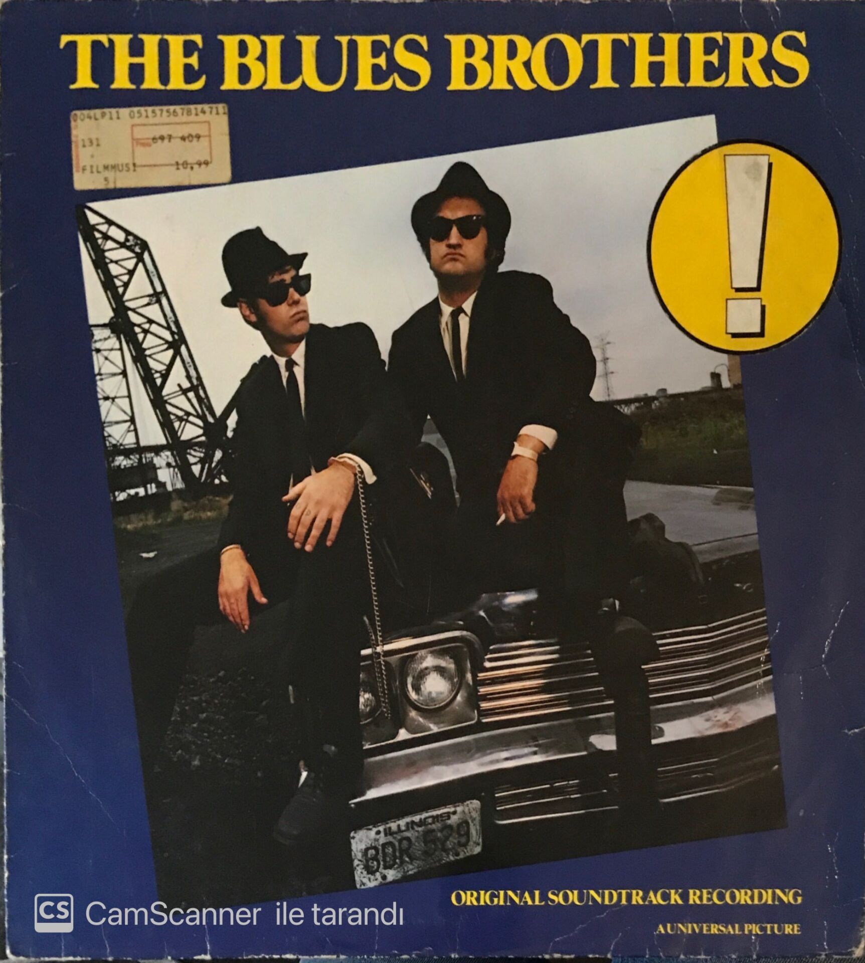 The Blues Brothers Original Soundtrack Recording LP