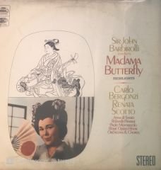 Sir John Barbirolli Madame Butterfly LP