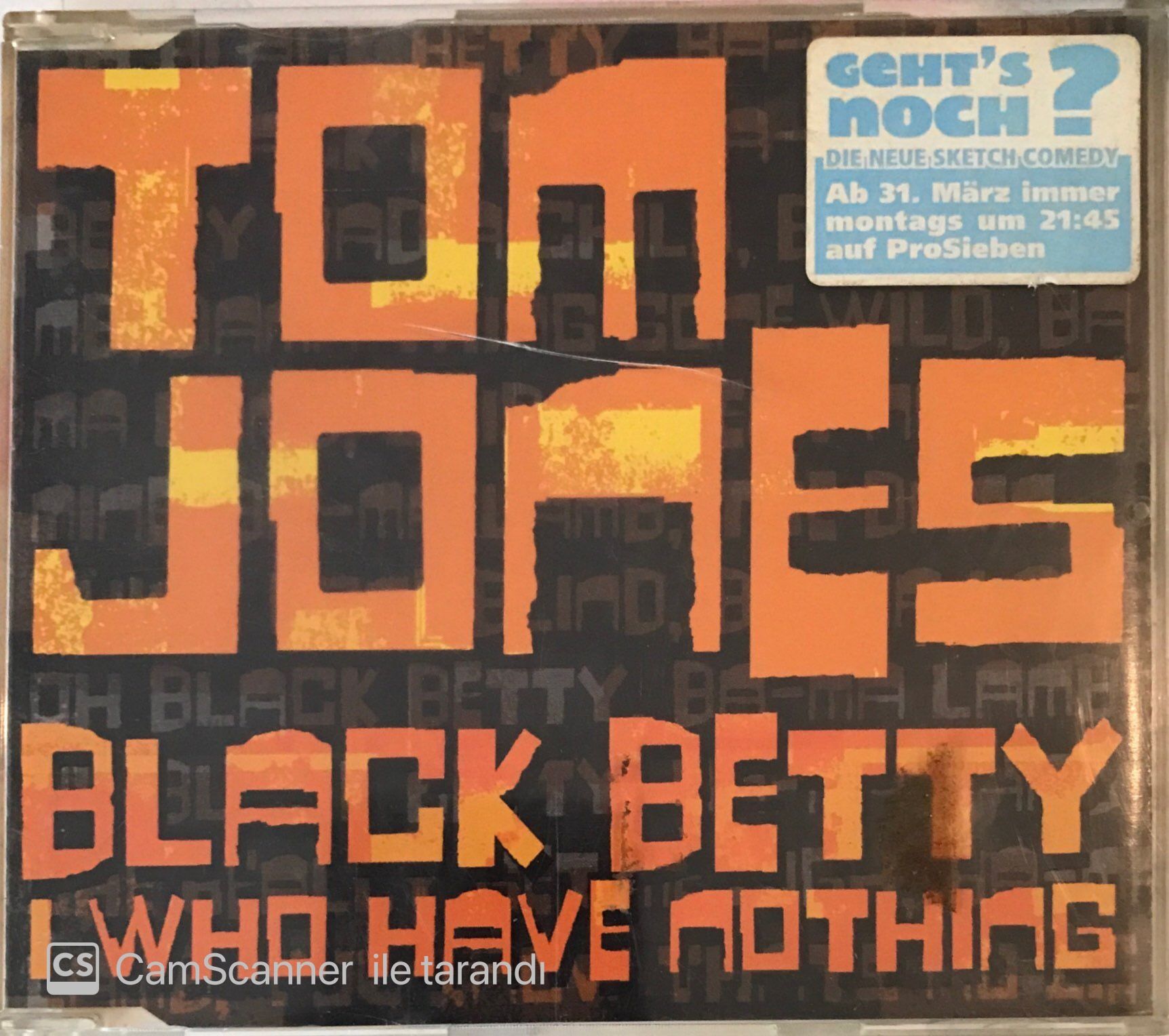 Tom Jones - Black Betty CD