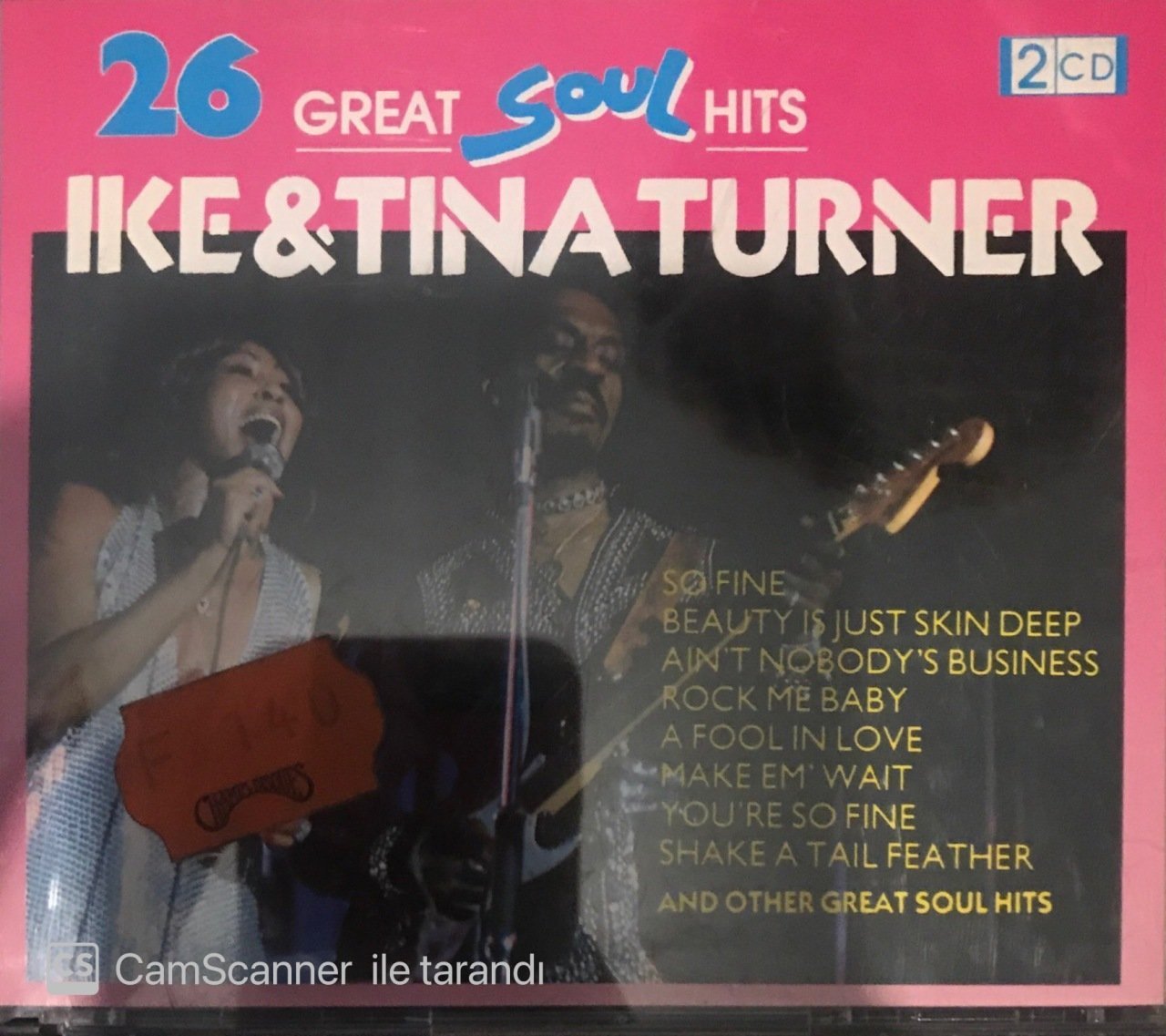 Ike&Tina Turner 26 Great Soul Hits 2'li CD