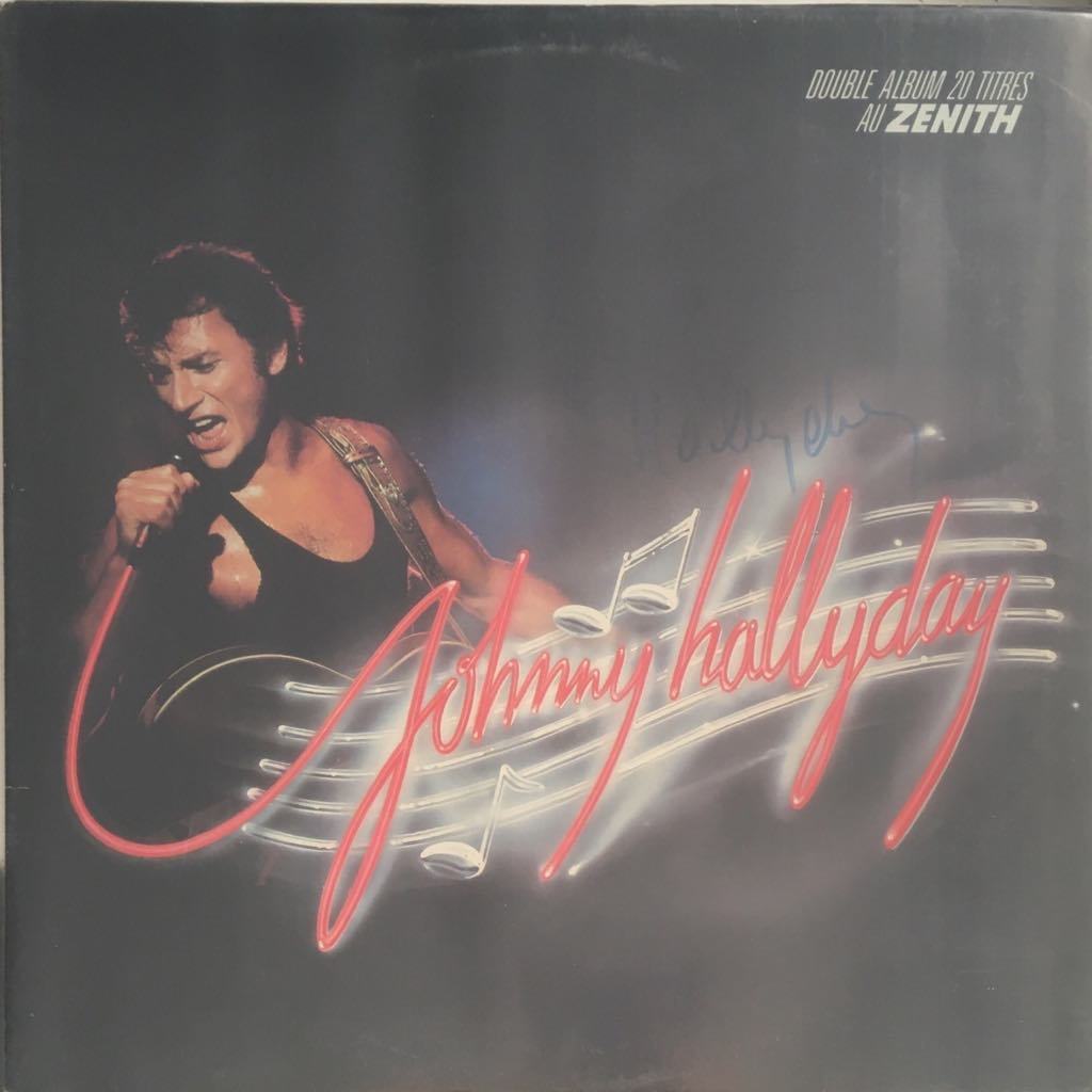 Johnny Hallyday Le Zenith Double LP