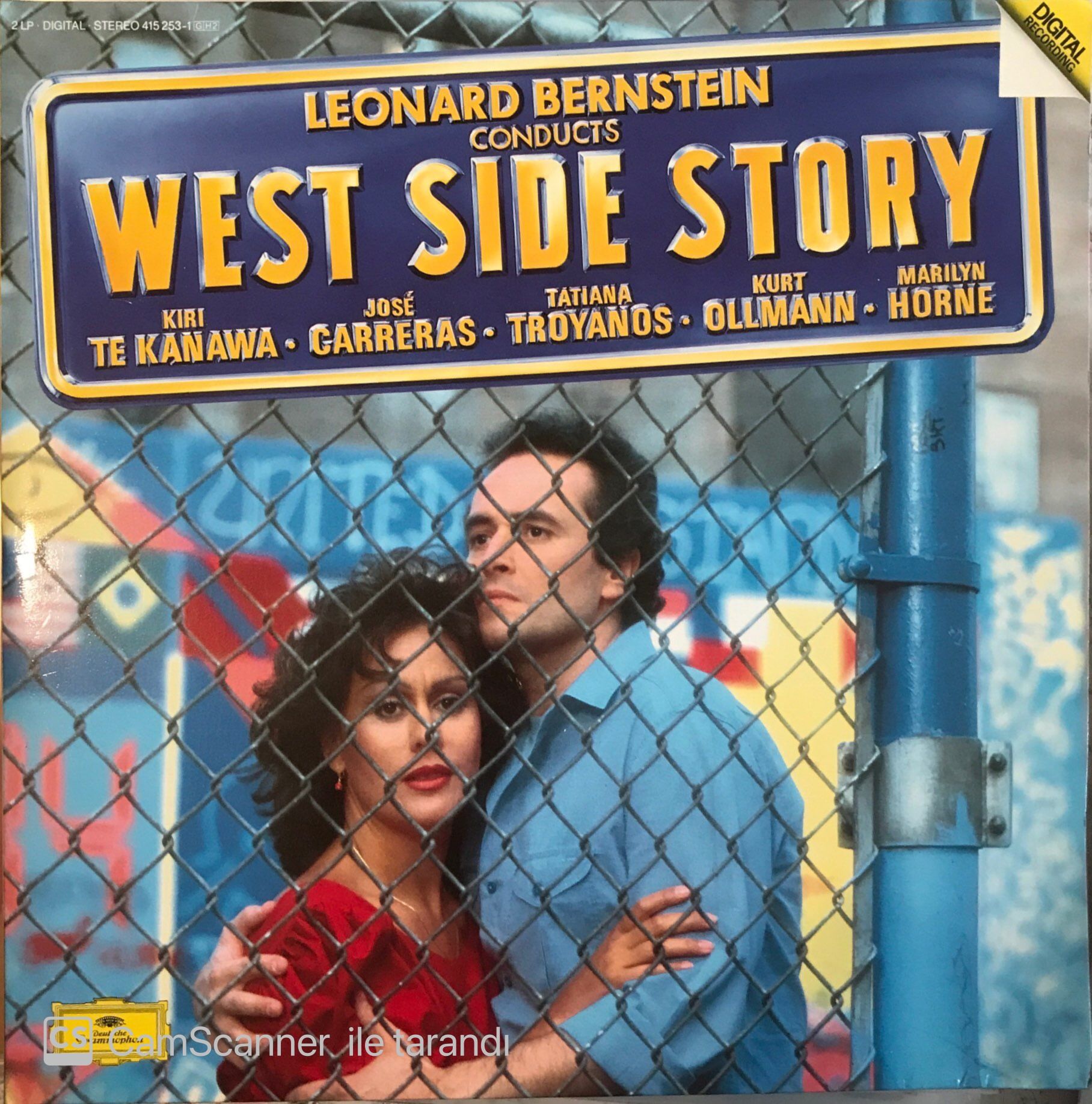 Leonard Bernstein West Side Story Çift LP