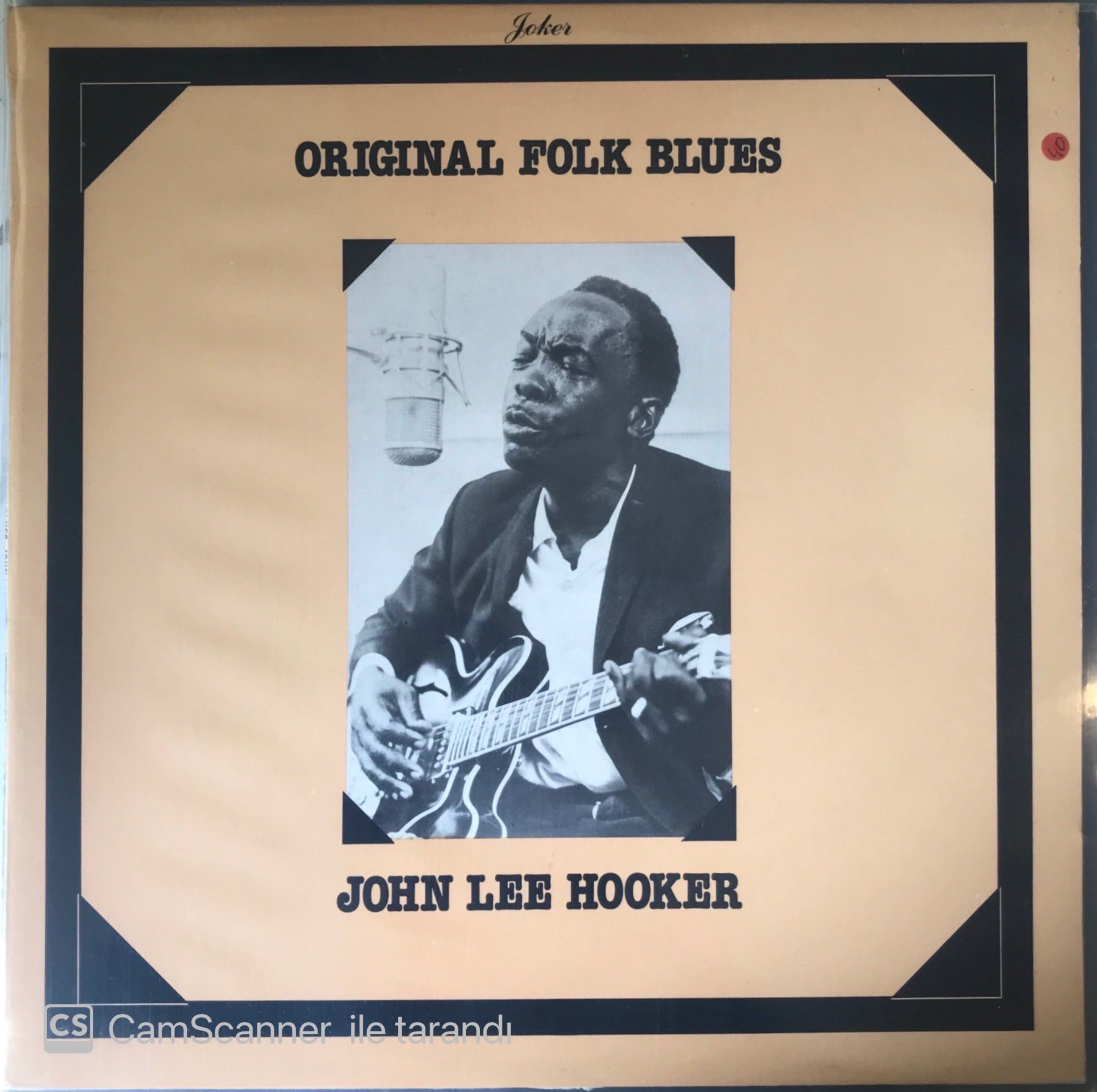 John Lee Hooker - Orıgınal Folk Blues LP