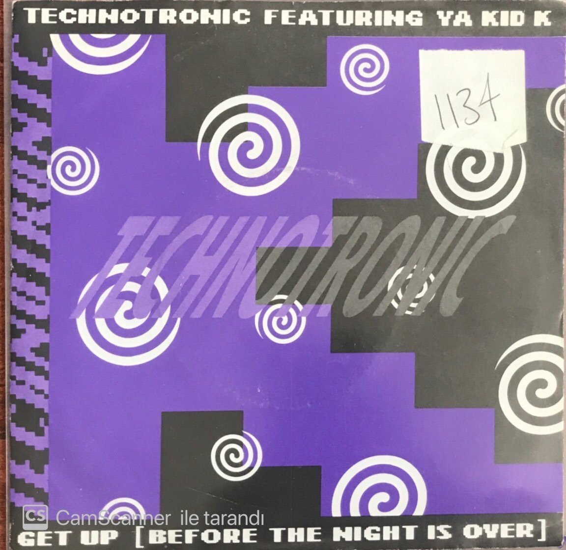 Technotronic Featuring Ya Kid K Get Up 45lik