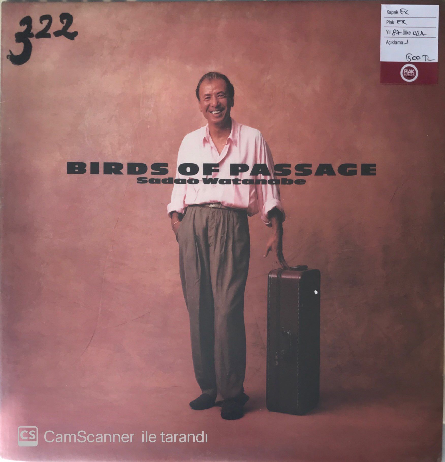 Sadao Watanabe - Birds Of Passage LP