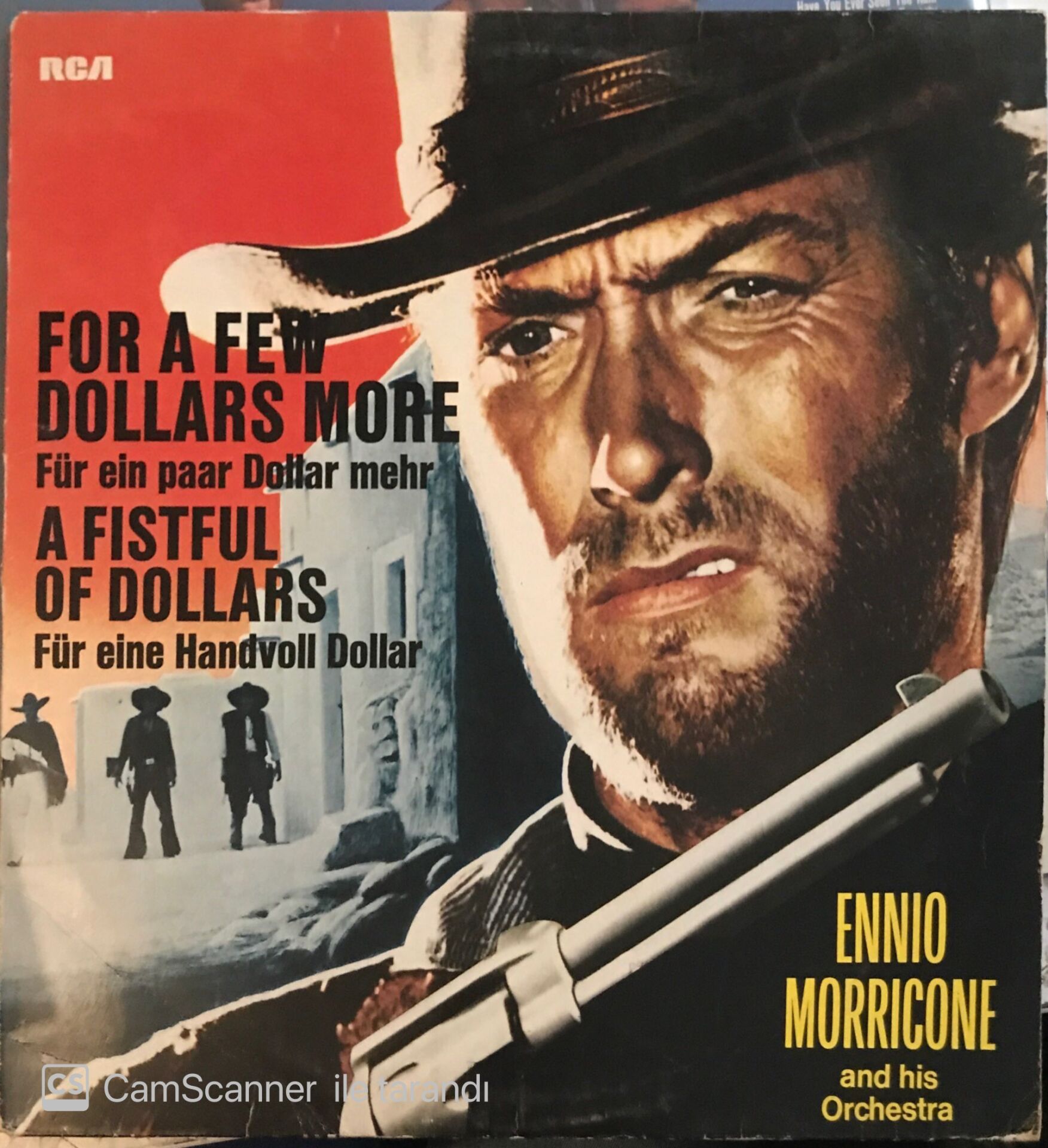 Music From The Original Sound Tracks Of A Fistful Of Dollars & For A Few Dollars More Ennio Morricone And His Orchestra LP